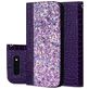 Mobigear Croco Glitter Samsung Galaxy S10 Plus Hülle Klapphülle Geldbörse - Lila