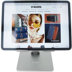 Valenta Aluminum Foldable Tablet-Ständer - Silber Universal