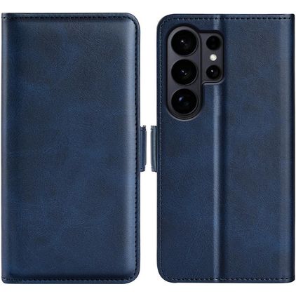 Mobigear Slim Magnet Samsung Galaxy S26 Ultra Hülle Klapphülle Geldbörse - Blau