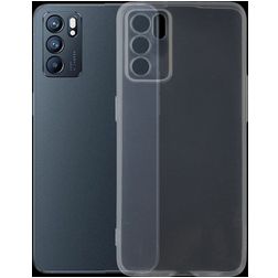 Mobigear Ultra Thin Durchsichtig OPPO Reno 6 5G Hülle Flexibles TPU Extra Dünn Backcover - Transparent
