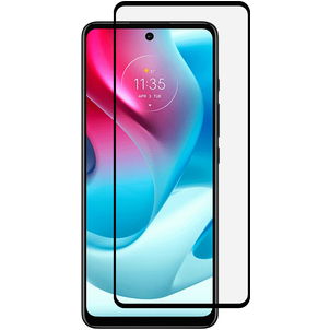 Mobigear Premium Motorola Moto G60s Panzerglas Gehärtetes Glas Displayschutz - Hüllenfreundlich - Schwarz