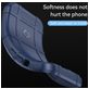 Mobigear Rugged Shield Samsung Galaxy S23 Ultra Hülle Flexibles TPU Backcover Stoßfest - Blau