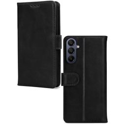 Mobilize Premium Gelly Wallet Samsung Galaxy A25 Hülle Klapphülle Geldbörse - Schwarz