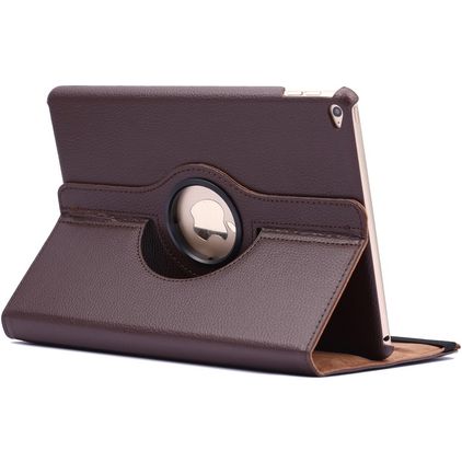 Mobigear DuoStand iPad Air 2 (2014) Hülle Drehbare Klapphülle - Braun