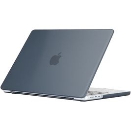 Mobigear Glossy MacBook Pro 16 Zoll (2021-2026) Hardcase Hülle MacBook Case - Schwarz - Model A2485 / A2780 / A2991 / A3186 / A3428 / A3429