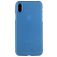 Mobigear Ultra Slim iPhone XS Hülle Hardcase Extra Dünn Backcover - Blau