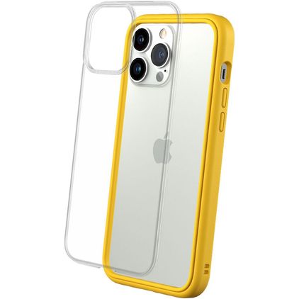 Rhinoshield MOD NX iPhone 13 Pro Max Hülle Hardcase Backcover Stoßfest - Transparent / Gelb