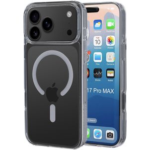 Mobiparts Hardcover Transparent iPhone 17 Pro Max MagSafe Hardcase Backcover - Transparent