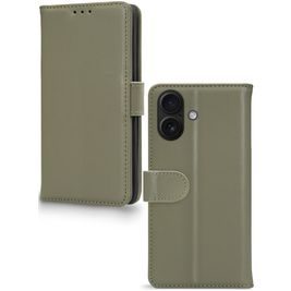 Mobilize Premium Gelly iPhone 17 Hülle Klapphülle Geldbörse - Grün