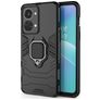 Mobigear Armor Ring OnePlus Nord 2T 5G Hülle Hardcase Backcover Stoßfest mit Ringhalter - Schwarz