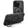 Mobilize Hybrid Pro iPhone 16 Pro MagSafe Hülle Hardcase Backcover Stoßfest - Schwarz