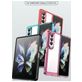 Mobigear Crystal Samsung Galaxy Z Fold 4 Hülle Hardcase Backcover - Transparent / Schwarz