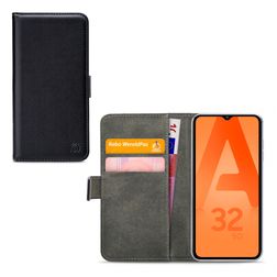 Mobilize Classic Gelly Wallet Samsung Galaxy A32 5G Hülle Klapphülle Geldbörse - Schwarz