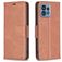 Mobigear Excellent Motorola Edge 40 Pro Klapphülle Portemonnaie - Braun