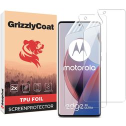 GrizzlyCoat Motorola Edge 30 Ultra Hydrogel TPU Displayschutz - Hüllenfreundlich (2er Pack)