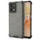 Mobigear Honeycomb Realme C31 Hülle Hardcase Backcover Stoßfest - Schwarz