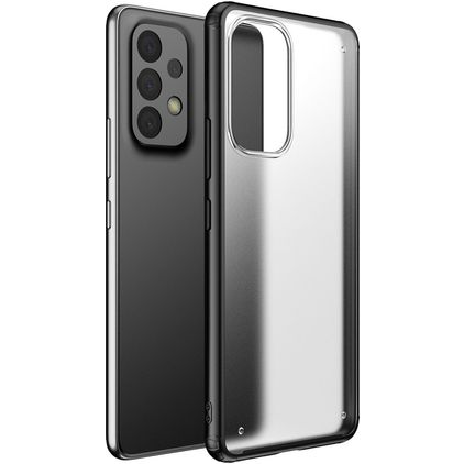 Mobigear Shockproof Samsung Galaxy A73 Hülle Hardcase Backcover Stoßfest - Schwarz