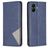 Mobigear Rhombus slim Samsung Galaxy A05 Hülle Klapphülle - Blau