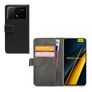 Mobilize Classic Gelly Wallet POCO X6 Pro Hülle Klapphülle Geldbörse - Schwarz