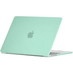 Mobigear Matte MacBook Air 13 Zoll (2022-2026) Hardcase Hülle MacBook Case - Grün - Model A2681 / A3113 / A3240 / A3449