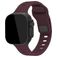 Mobilize Sports Silikon Apple Watch Armband Drückerschließe - 42/41/40/38 mm - Bordeaux