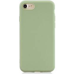 Mobigear Colors iPhone SE (2020) Hülle Flexibles TPU Backcover - Grün