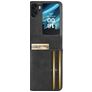 Mobigear Excellent Wallet OPPO Find N2 Flip Hülle Hardcase Backcover - Schwarz