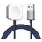 Mobigear USB-A Magnetic Ladegerät Apple Watch 1 Meter 3W 0.6A - Blau
