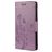 Mobigear Flowers Xiaomi Redmi Note 10 5G Hülle Klapphülle Geldbörse - Lila