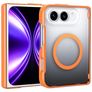 Mobigear Crystal iPhone Duo MagSafe Hardcase Backcover - Orange