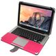 Mobigear Business MacBook Pro 15 Zoll (2008-2012) Hülle MacBook Cover - Magenta - Model A1286