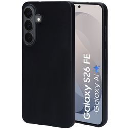 Mobiparts Classic Samsung Galaxy S26 FE Hülle Flexibles TPU Backcover - Schwarz