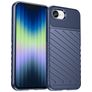 Mobigear Groove iPhone 17e Hülle Flexibles TPU Backcover - Blau