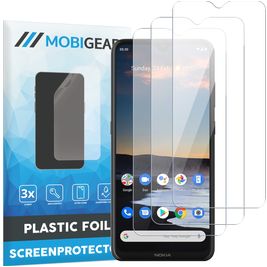 Mobigear Nokia 5.3 Displayschutz Schutzfolie - Hüllenfreundlich (3er Pack)