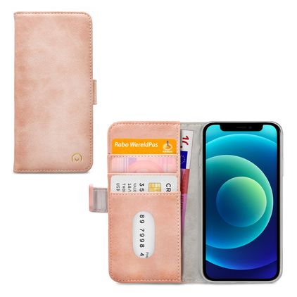 Mobilize Elite Gelly iPhone 12 Mini Hülle Klapphülle - Soft Pink