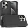 Mobigear Heavy Armor iPhone 16 Pro Hülle Hardcase Backcover Stoßfest - Schwarz
