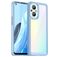 Mobigear Crystal OPPO Reno 7 Lite Hülle Hardcase Backcover - Transparent / Blau