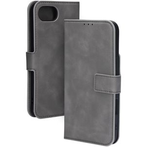 Mobiparts Classic Wallet iPhone 17e MagSafe Hülle Klapphülle - Granite Grey