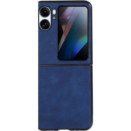 Mobigear Excellent OPPO Find N2 Flip Hardcase Backcover - Blau
