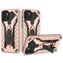 Mobigear Armor Stand Samsung Galaxy A03 Hülle Hardcase Backcover Stoßfest mit Ständer - Roségold
