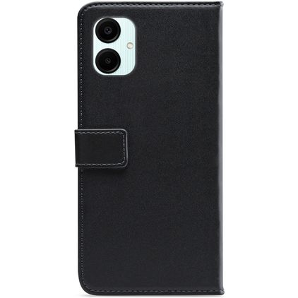 Mobilize Classic Gelly Samsung Galaxy A06 Hülle Klapphülle Geldbörse - Schwarz