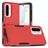 Mobigear Heavy Armor Samsung Galaxy A56 Hülle Hardcase Backcover Stoßfest - Rot