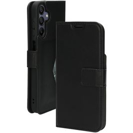 Mobiparts Classic Wallet Samsung Galaxy A15 Hülle Klapphülle Geldbörse - Schwarz