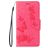 Mobigear Butterfly iPhone SE (2020) Hülle Klapphülle Geldbörse - Magenta