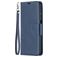 Mobigear Excellent Samsung Galaxy A12 Hülle Klapphülle Geldbörse - Blau