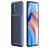 Mobigear Racing OPPO Reno 4 Hülle Flexibles TPU Backcover - Blau