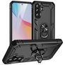 Mobigear Armor ring Samsung Galaxy A37 Hülle Hardcase Backcover Stoßfest mit Ringhalter - Schwarz