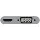 Macally UCVH4K USB-C auf HDMI / VGA Hub - Weiß