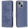 Mobigear Butterfly iPhone 15 Plus Hülle Klapphülle Geldbörse - Blau