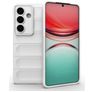 Mobigear Bumpy Samsung Galaxy S26 Hülle Flexibles TPU Backcover - Weiß